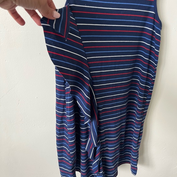 Cat & Jack Red White Blue Ruffle Dress - Picture 6 of 6